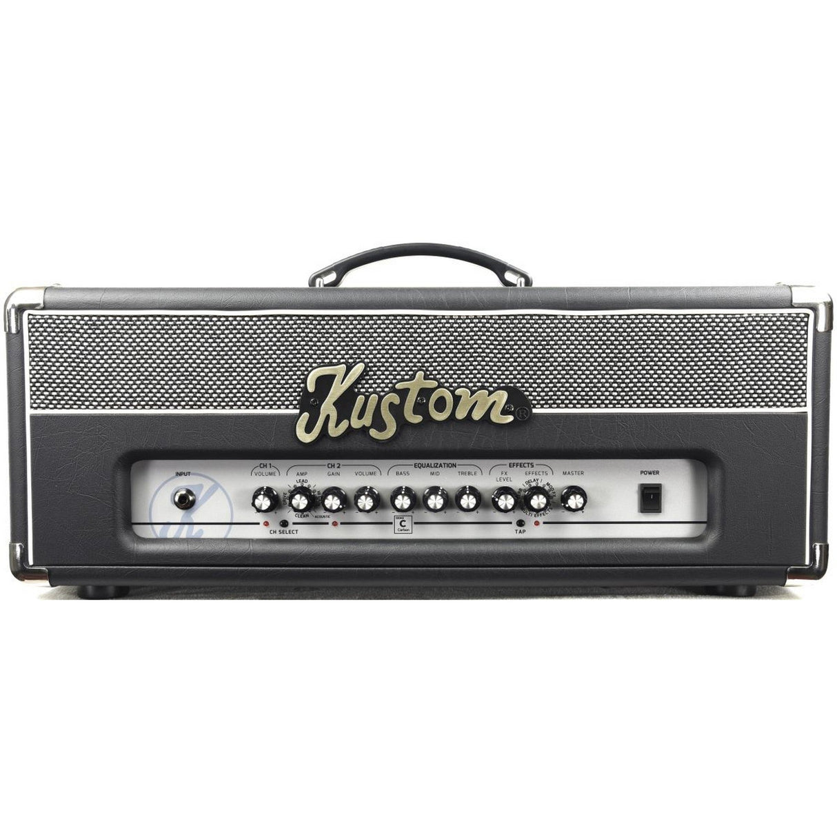 Kustom Carbon 100HD Modeling Guitar Amplifier Head, 100 Watt