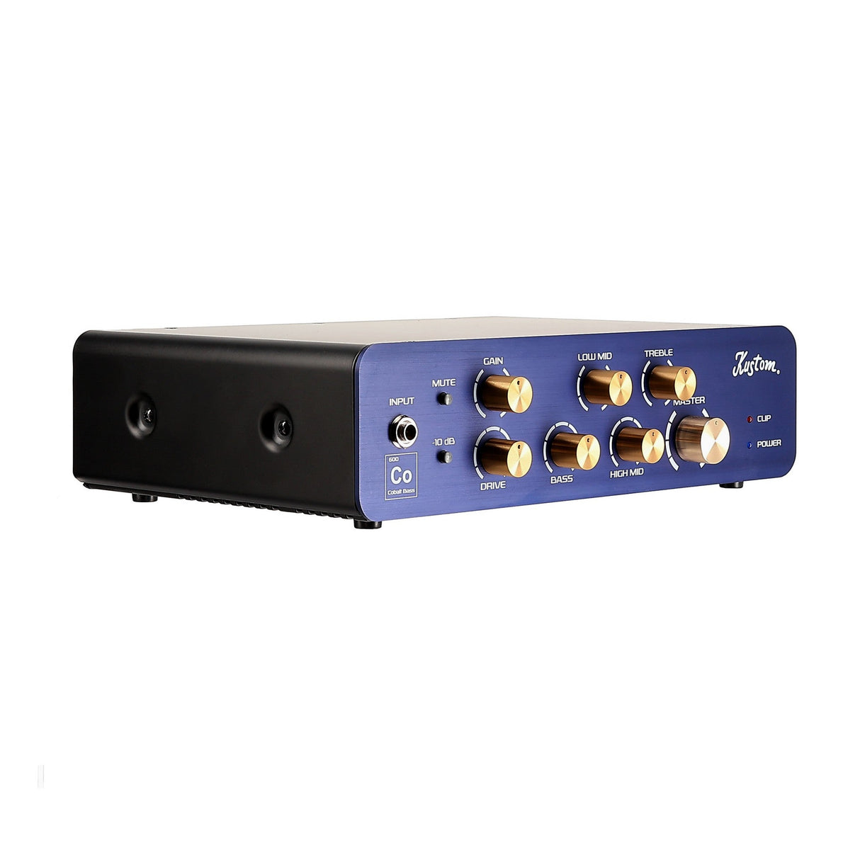 Kustom Cobalt 600 Bass Amplifier Head, 600 Watt
