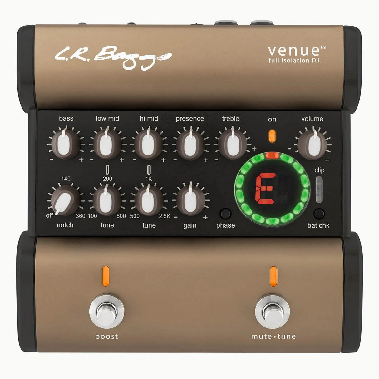 L.R. Baggs Venue DI Acoustic Guitar Preamp and DI Pedal