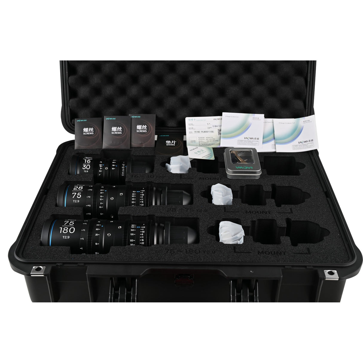 Laowa Ranger FF Compact Cine Zoom Series - Laowa Ranger FF Cine Lens 3-Lens Bundle