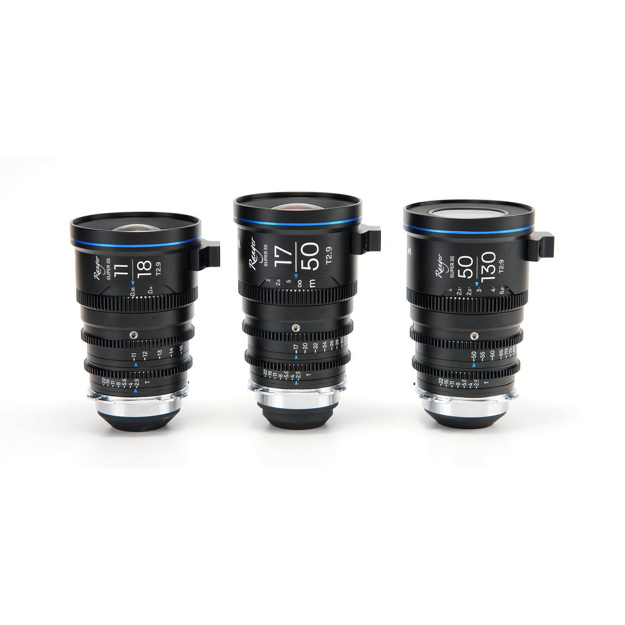 Laowa Ranger S35 Compact Cine Zoom Lenses for Arri Canon Sony Nikon Fuji X - Standard / 11-18mm, 17-50mm, 50-130mm 3
