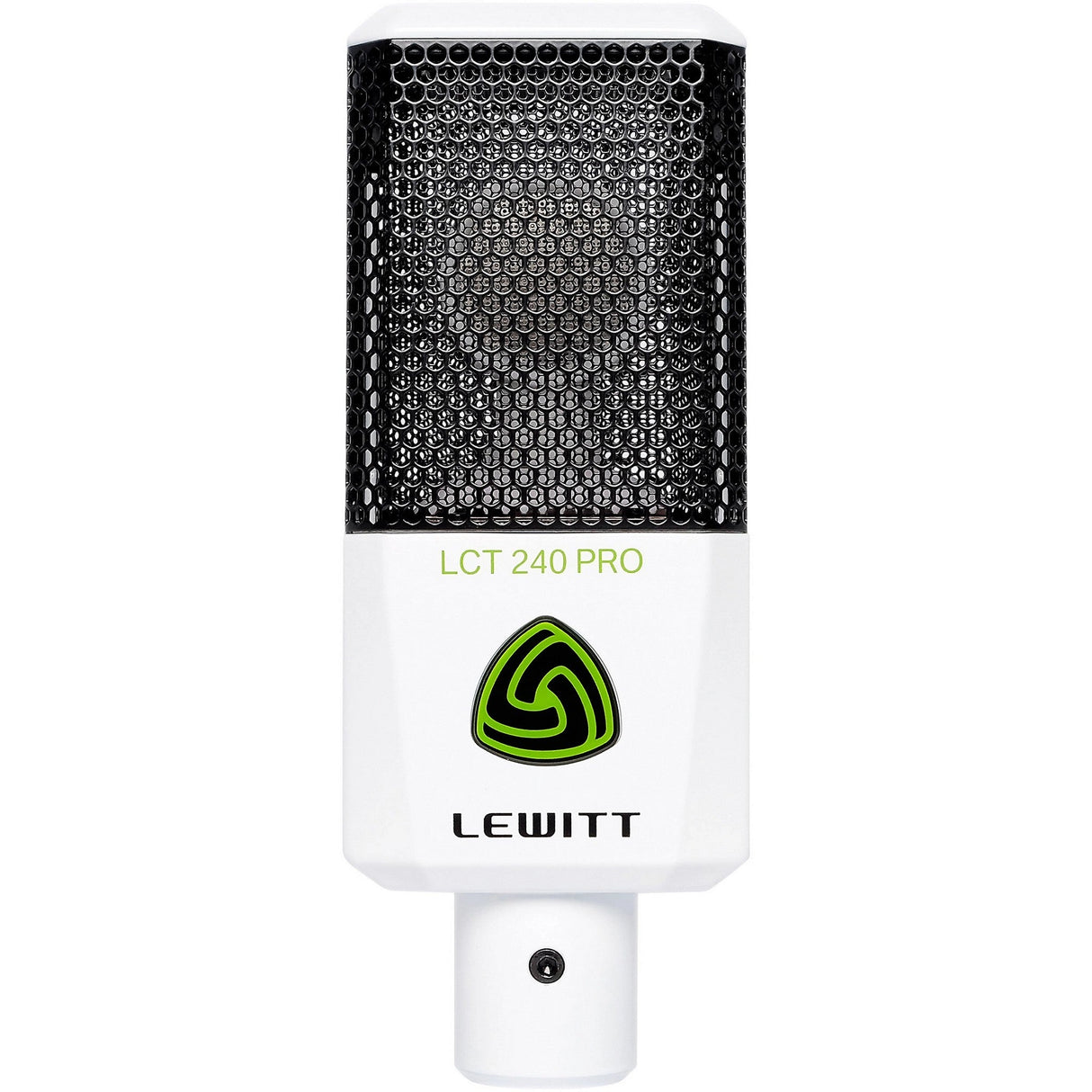 Lewitt LCT 240 PRO Cardioid Condenser Microphone Pack with Shock Mount - White