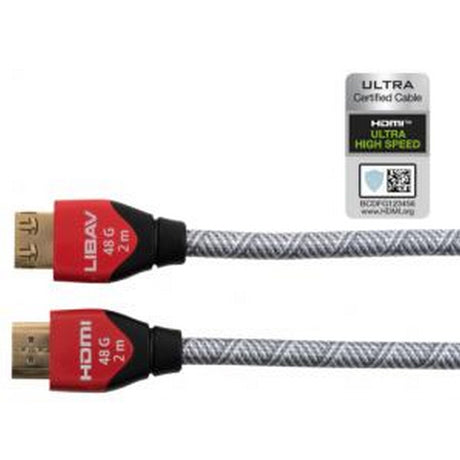 Liberty AV IG-HM HDMI Ultra Certified 8K/10K High Performance HDMI Cable - 3.28-Feet (1 meter)