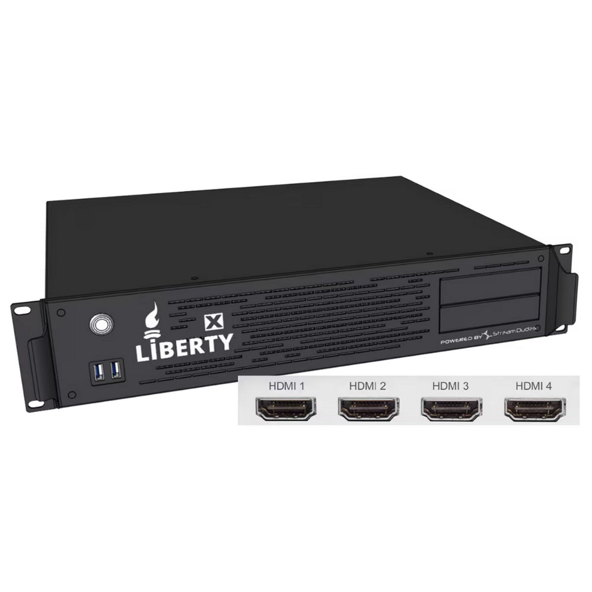 Liberty X Workstation with AJA KONA HDMI Live Production Workstation
