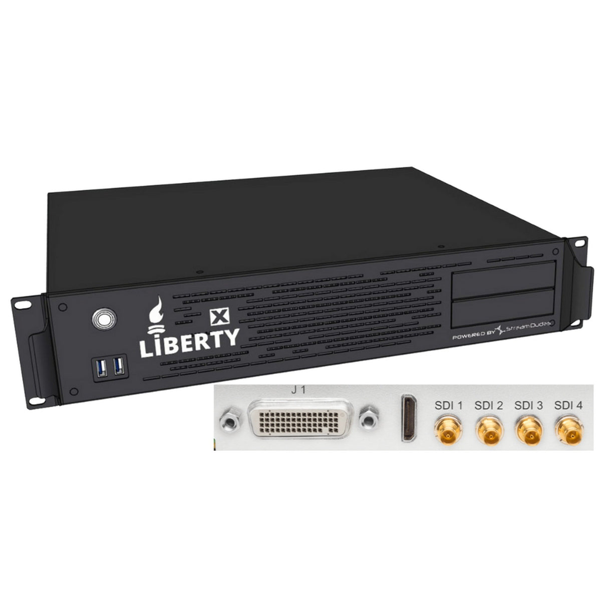 Liberty X Workstation with AJA KONA SDI and Cable Live Production Workstation