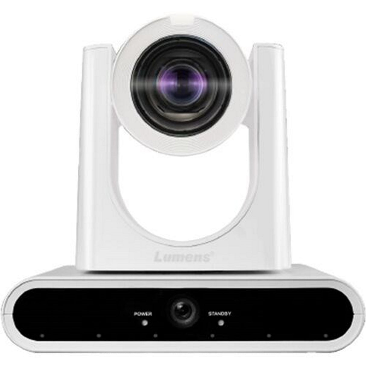 Lumens VC-TR60 4K Dante AV-H AI 12x Optical Zoom Auto-Tracking Camera - White