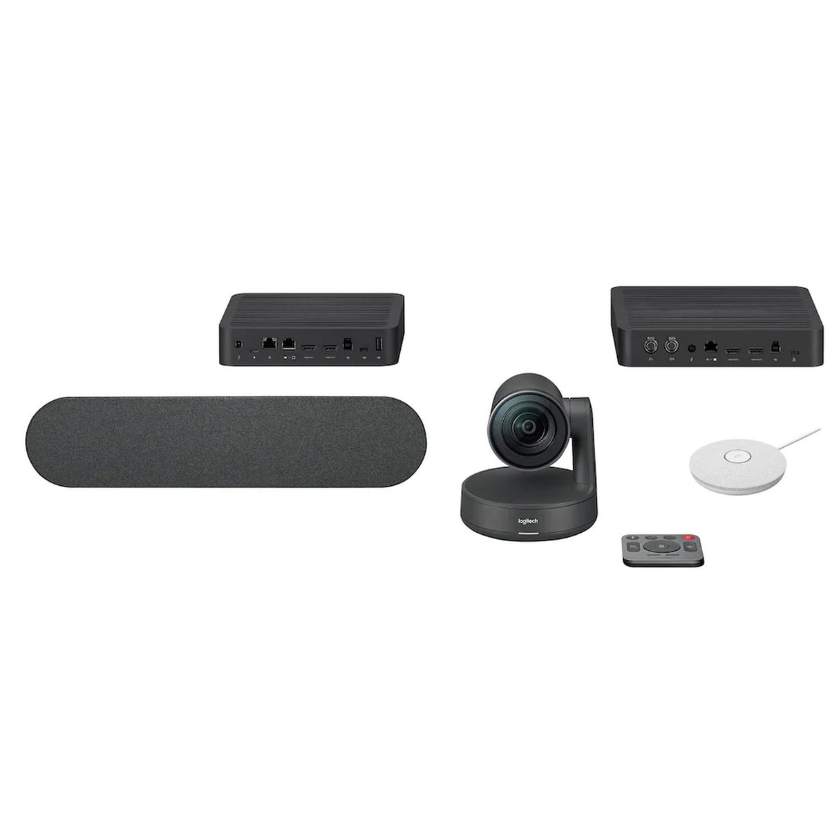 Logitech Rally 4K Ultra-HD PTZ Conference System - White