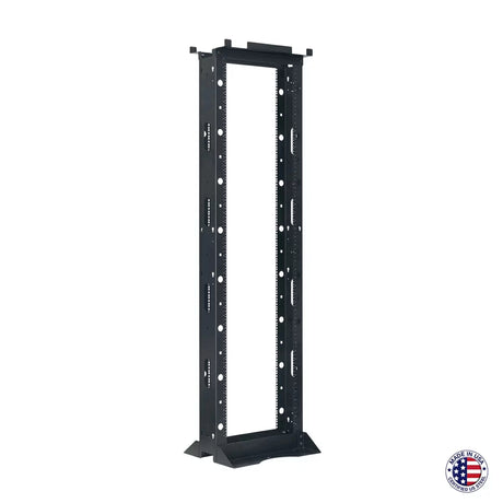 Lowell CR2P 4518 Two-Post Cable Rack Heavy-Duty Build
