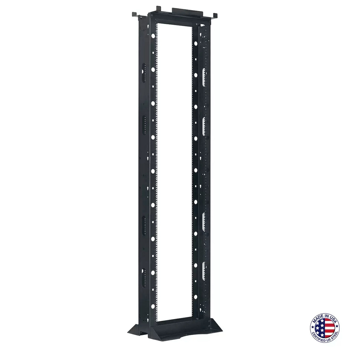 Lowell CR2P Two-Post Cable Rack Secure Cable Support