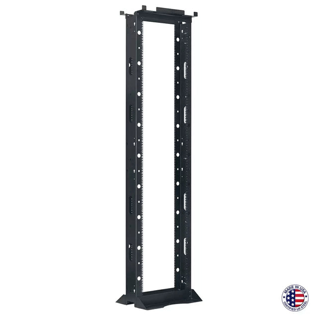 Lowell CR2P Two-Post Cable Rack Secure Cable Support