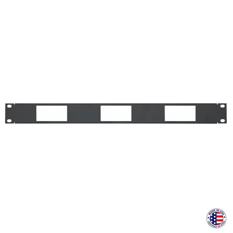 Lowell RPD 3 Horizontal Rack Panel Three Device Mount