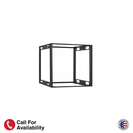 Lowell 10U x 20D Credenza Rack Durable Electronics Storage