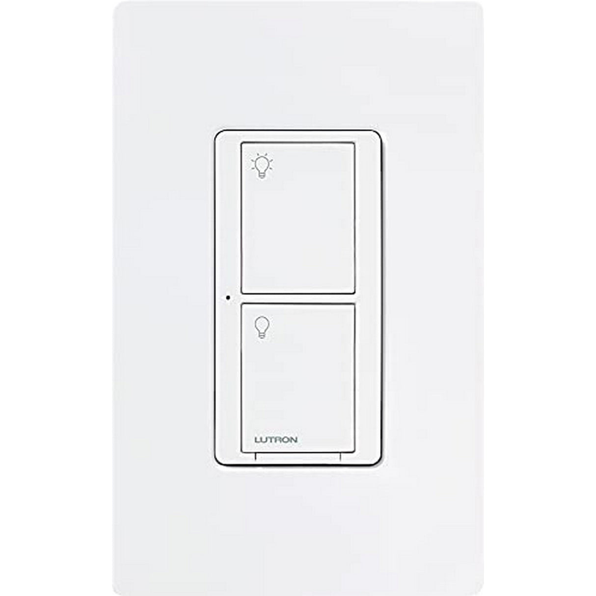 Lutron PD-5WS-DV-WH 5A Caseta Wireless In-Wall Light Switch and Fan Control White