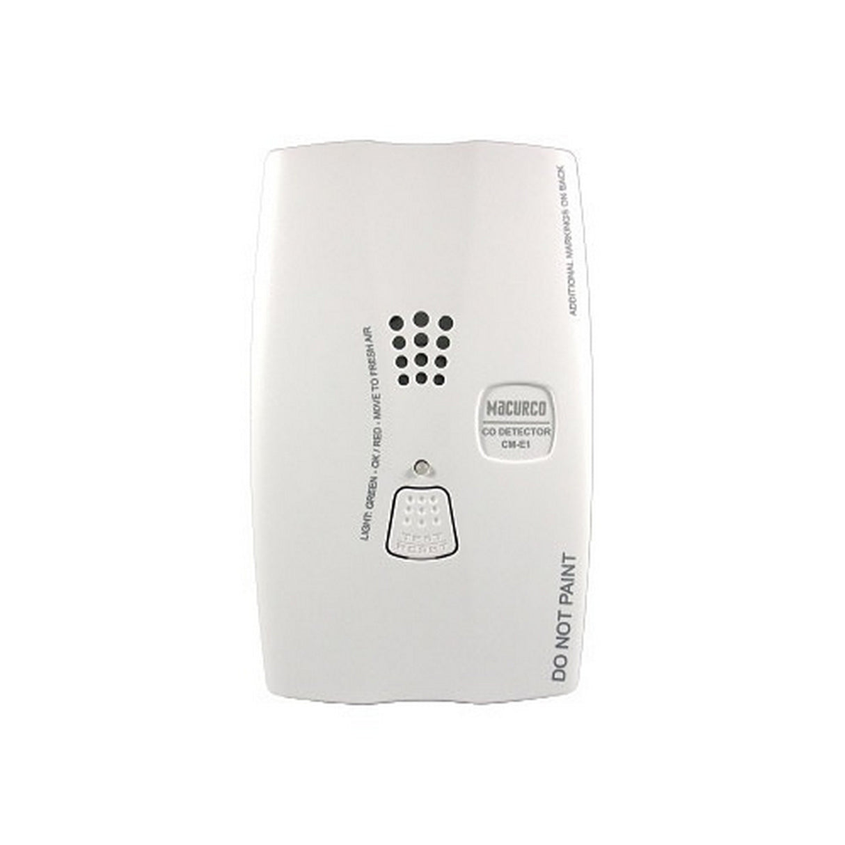 Macurco CM-E1 Security Series Carbon Monoxide CO Gas Detector