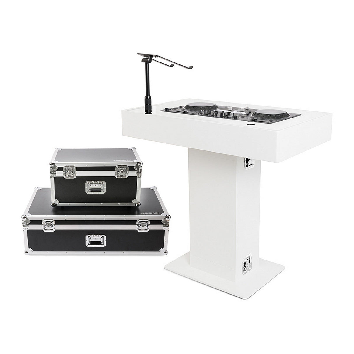 Magma Groove Terminal Modular DJ Booth, White