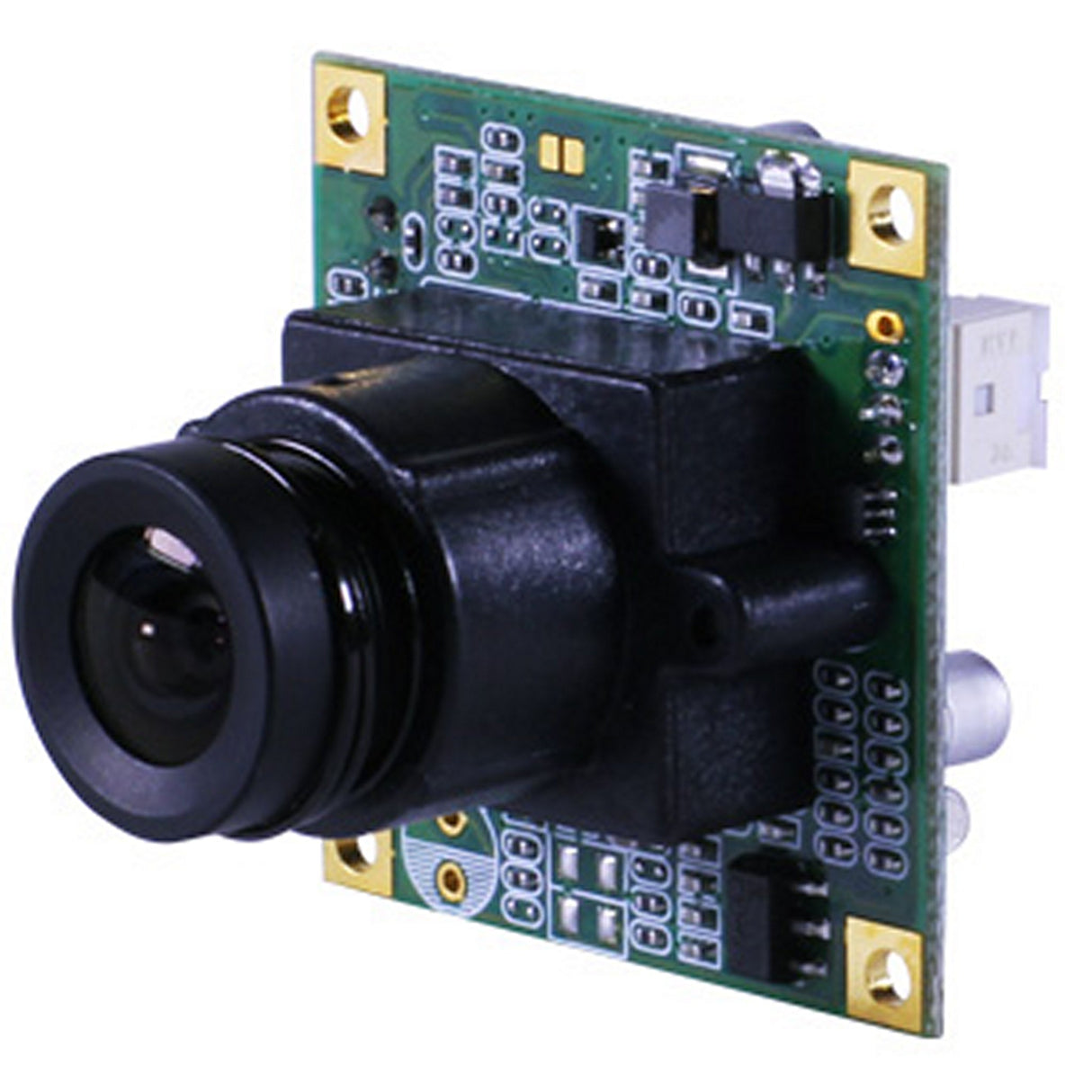 Marshall Electronics V 1217 PCB 3.7 B&W Board Camera – High Res Low Light Performance