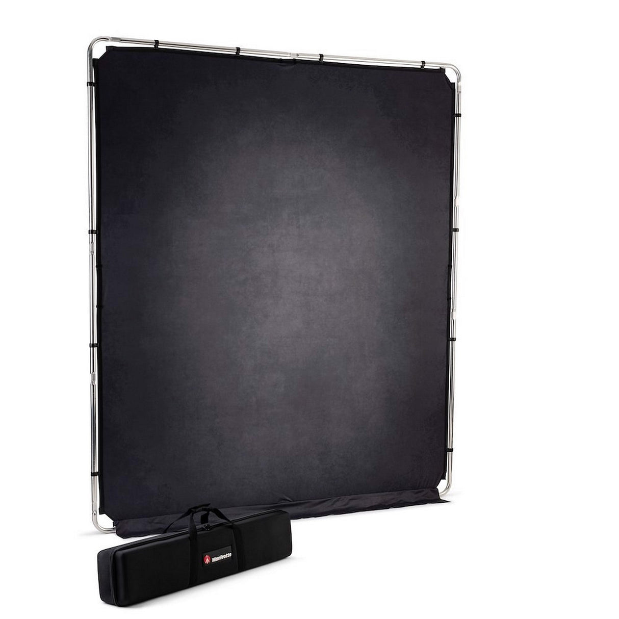 Manfrotto LL LB7936 EzyFrame Vintage Background 6.5 x 7.5 Foot Pewter