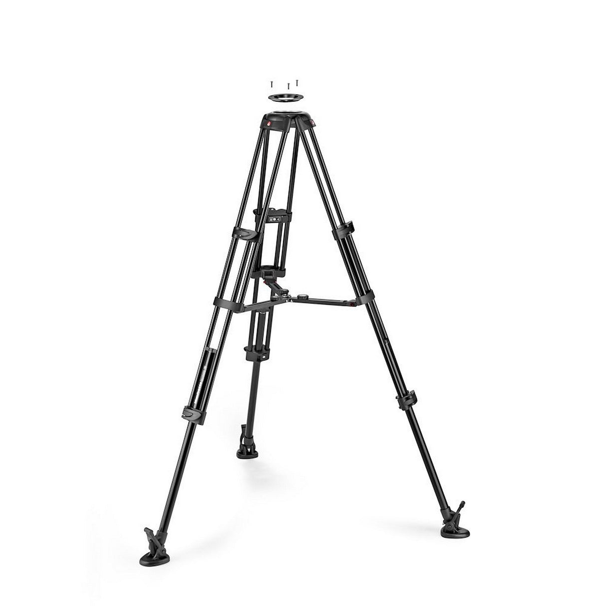 Manfrotto MVTTWINMAUS Aluminum Twin MS Tripod 100/75mm