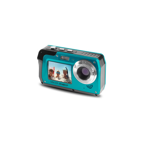 Minolta MN40WP 48 MP 2.7K Ultra HD Waterpoof Digital Camera Blue