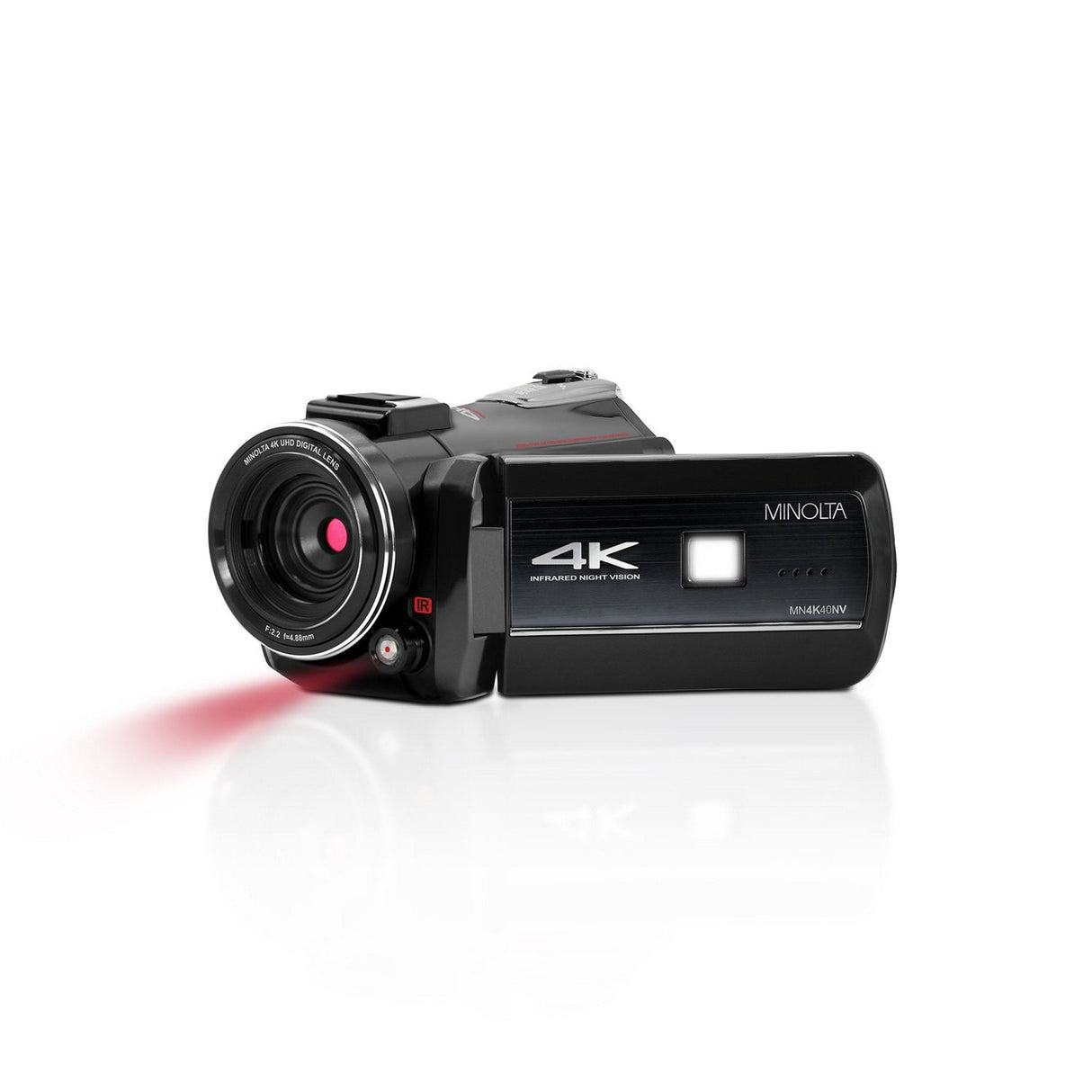 Minolta MN4K40NV 4K Ultra HD 30 MP Night Vision Camcorder Black