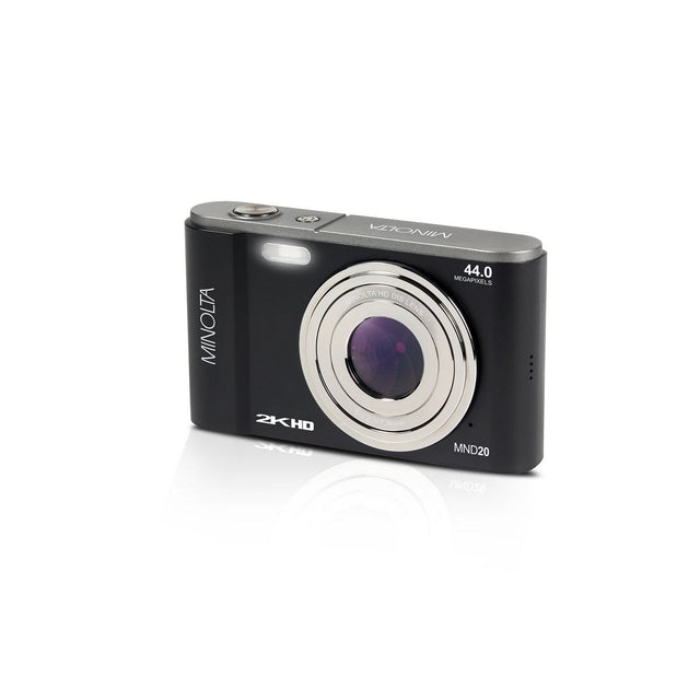Minolta MND20 44 MP 2.7K Ultra HD Digital Camera Black