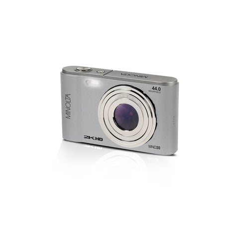 Minolta MND20 44 MP 2.7K Ultra HD Digital Camera Silver