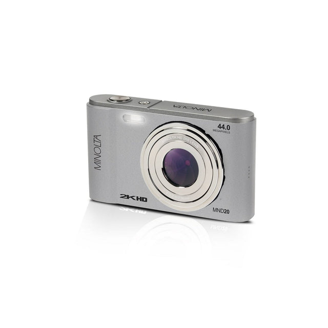 Minolta MND20 44 MP 2.7K Ultra HD Digital Camera Silver