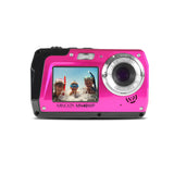Minolta MN40WP 48 MP 2.7K Ultra HD Waterpoof Digital Camera, Pink
