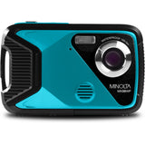 Minolta MN30WP 21 MP 1080P HD Waterproof Digital Camera, Teal