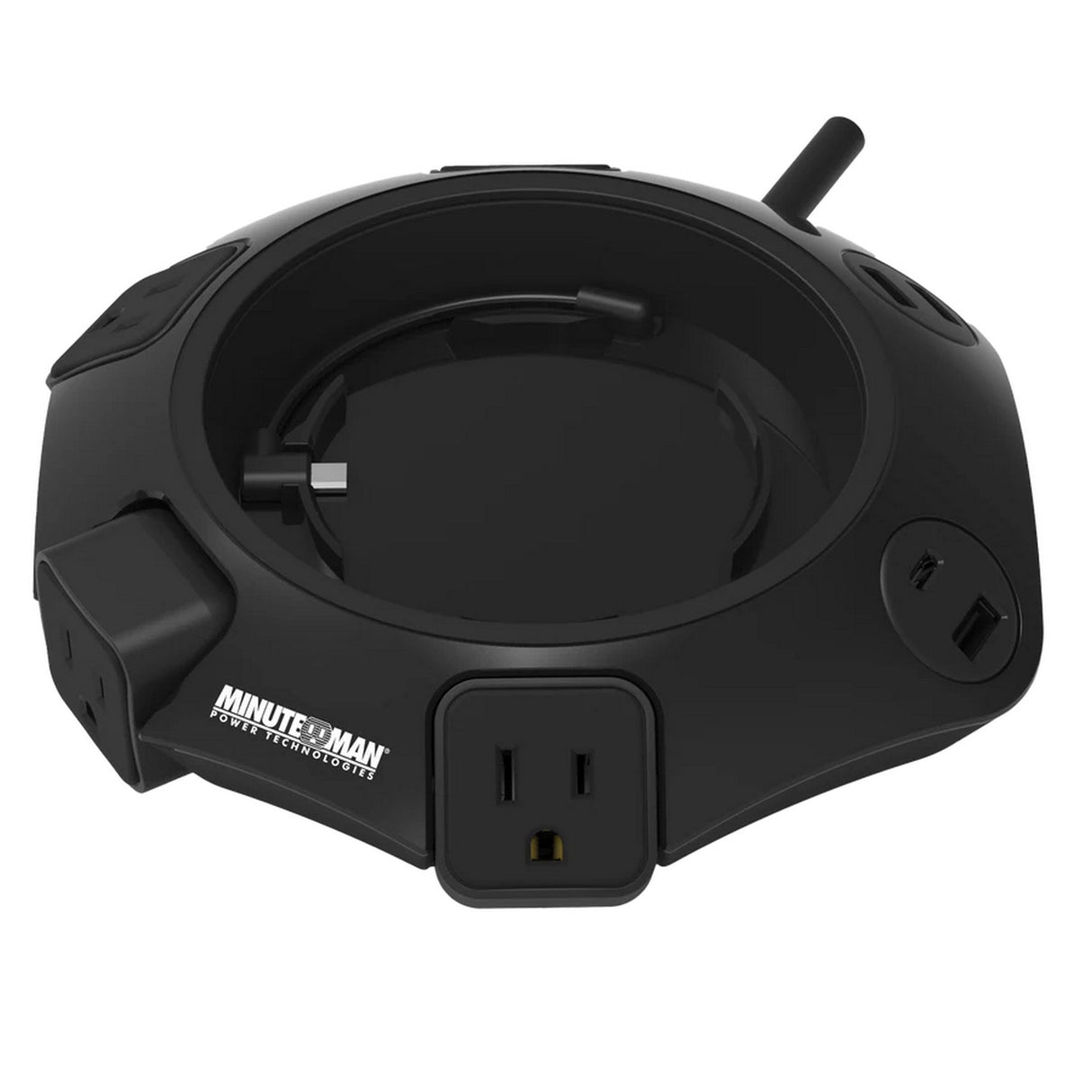 Minuteman MMS-POD4U4 MMS 4-Outlet Tabletop Surge Protector