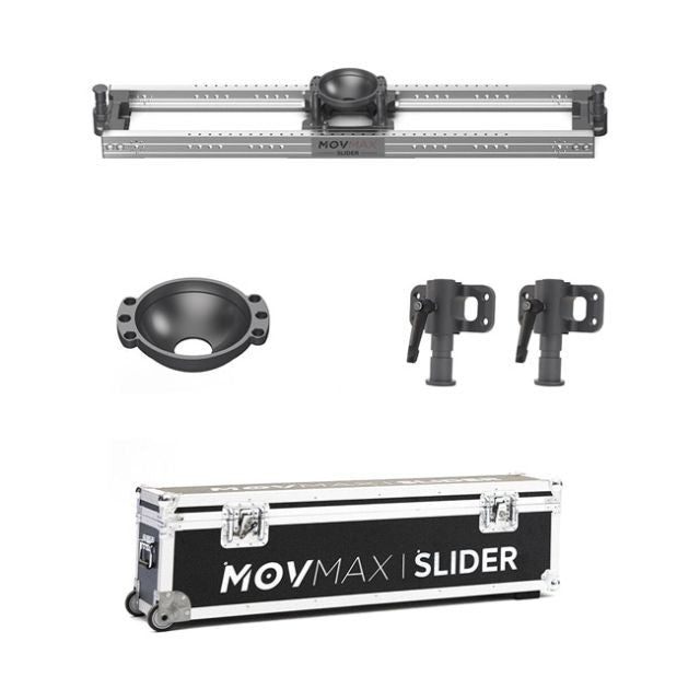 MOVMAX Camera Slider with 150mm Bowl Mount - 47’’