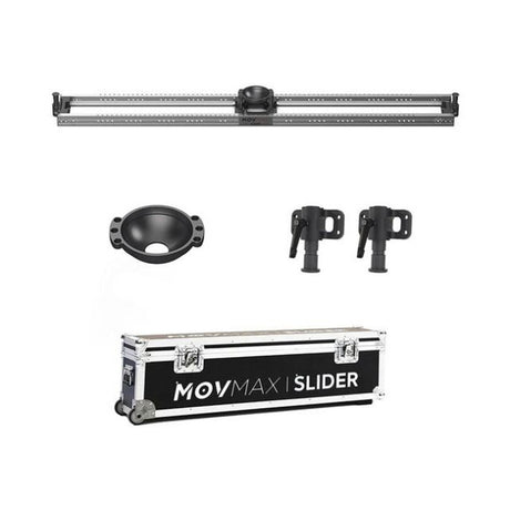 MOVMAX Slider with Mount for Professional Camera Setups - Bowl Mount / 900mm