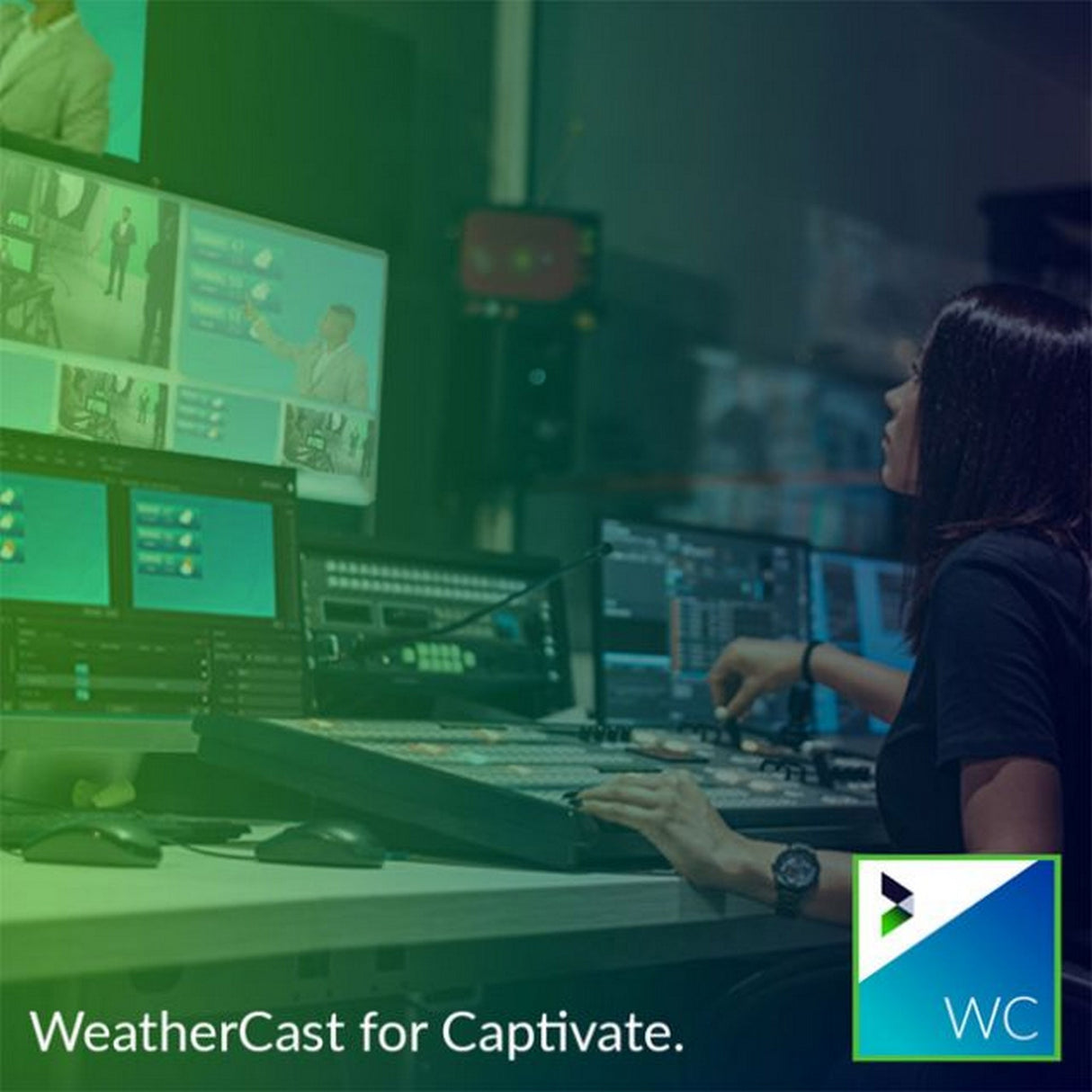 NewBlueFX Captivate WeatherCast Forecast Graphics Software, Download Only