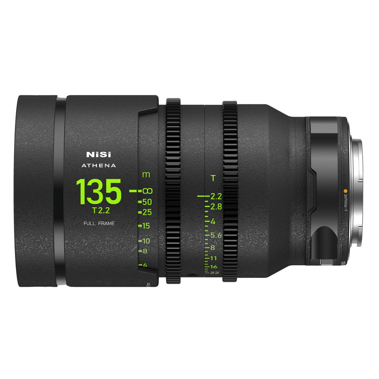 NiSi ATHENA PRIME Full Frame Cinema Lens with PL E L G and RF Mount - L Mount / 135mm