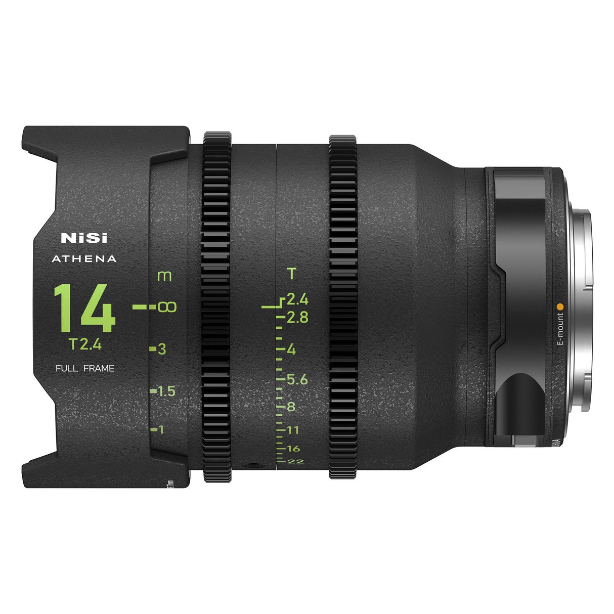 NiSi ATHENA PRIME Full Frame Cinema Lens with PL E L G and RF Mount - E Mount / 14mm