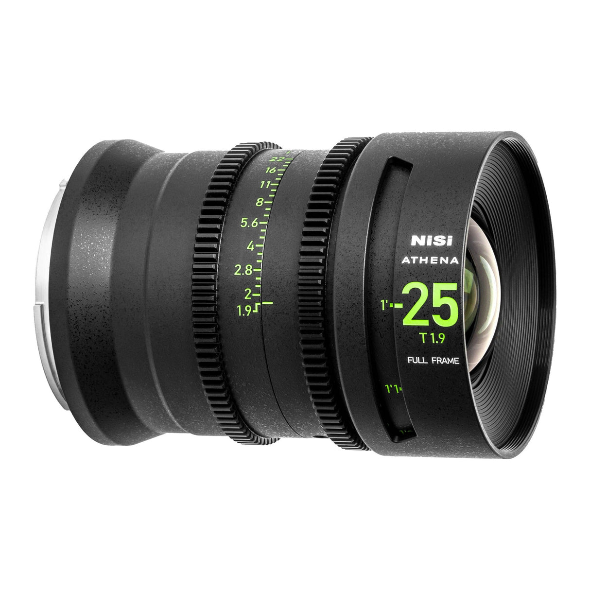 NiSi ATHENA PRIME Full Frame Cinema Lens with PL E L G and RF Mount - G Mount (No Drop-in Filter) / 25mm