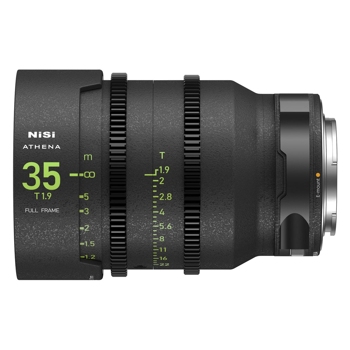 NiSi ATHENA PRIME Full Frame Cinema Lens with PL E L G and RF Mount - E Mount / 35mm