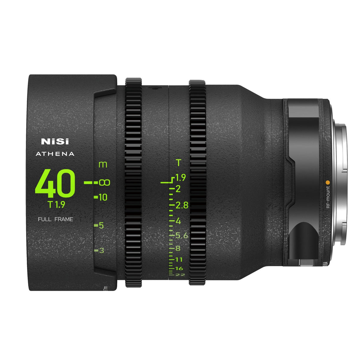 NiSi ATHENA PRIME Full Frame Cinema Lens with PL E L G and RF Mount - RF Mount / 40mm