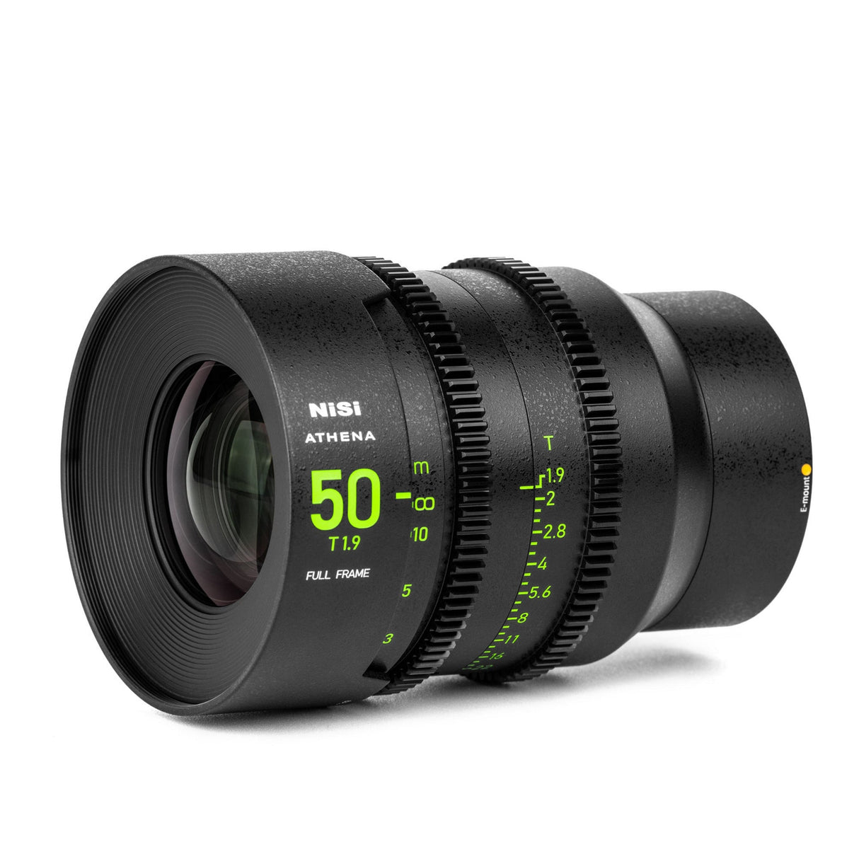 NiSi ATHENA PRIME Full Frame Cinema Lens with PL E L G and RF Mount - E Mount (No Drop-in Filter) / 50mm