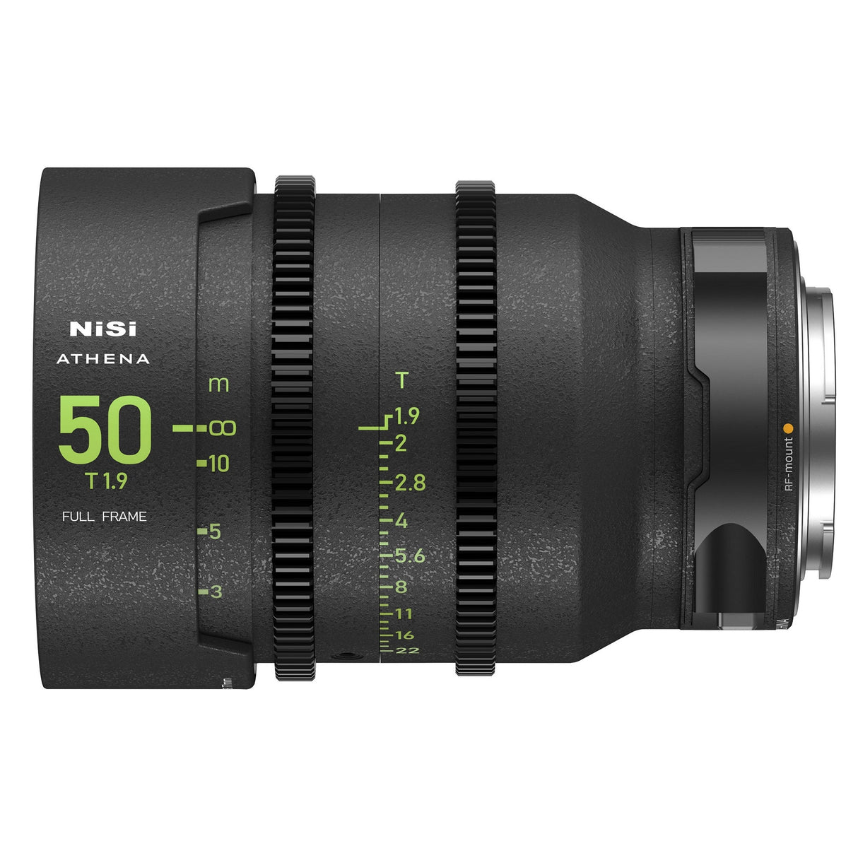 NiSi ATHENA PRIME Full Frame Cinema Lens with PL E L G and RF Mount - RF Mount / 50mm