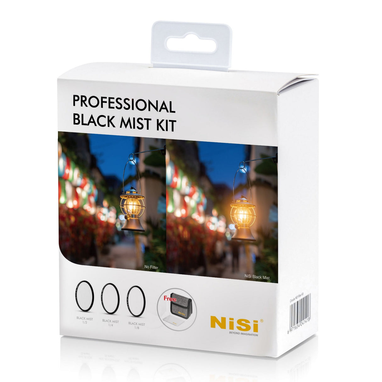 NiSi Professional Black Mist Kit with 1/2 1/4 1/8 and Case - 40.5mm