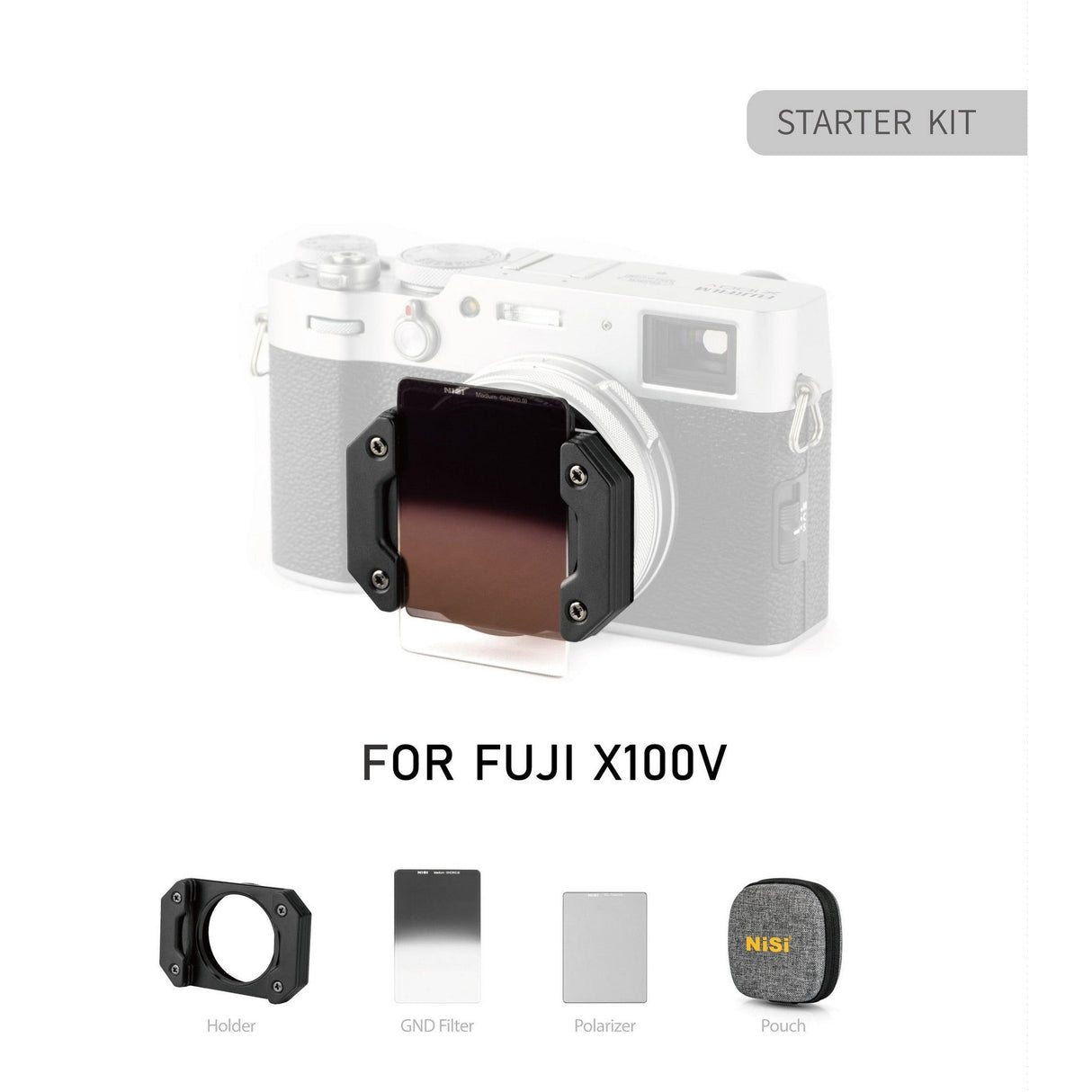 NiSi Filter System for Fujifilm X100/X100S/X100F/X100T/X100V Starter Kit