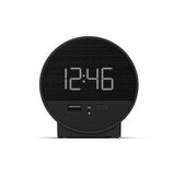 Nonstop Station O USB-C Hotel Alarm Clock, Black