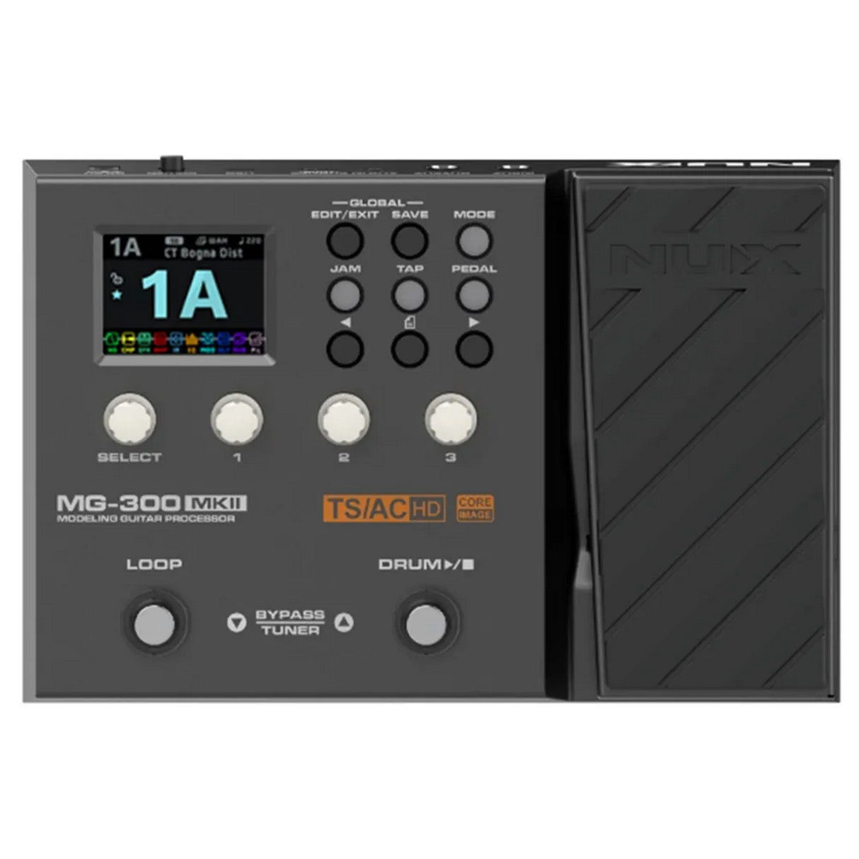 NUX MG-300 MKII Multi-Effects Processor | Amp Modeling