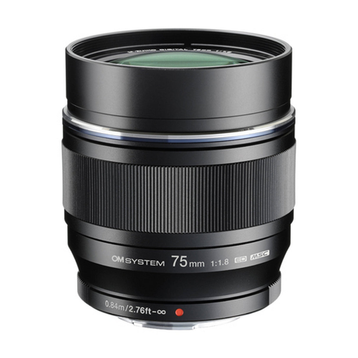 OM System M.Zuiko Digital ED 75mm f/1.8 Telephoto Lens