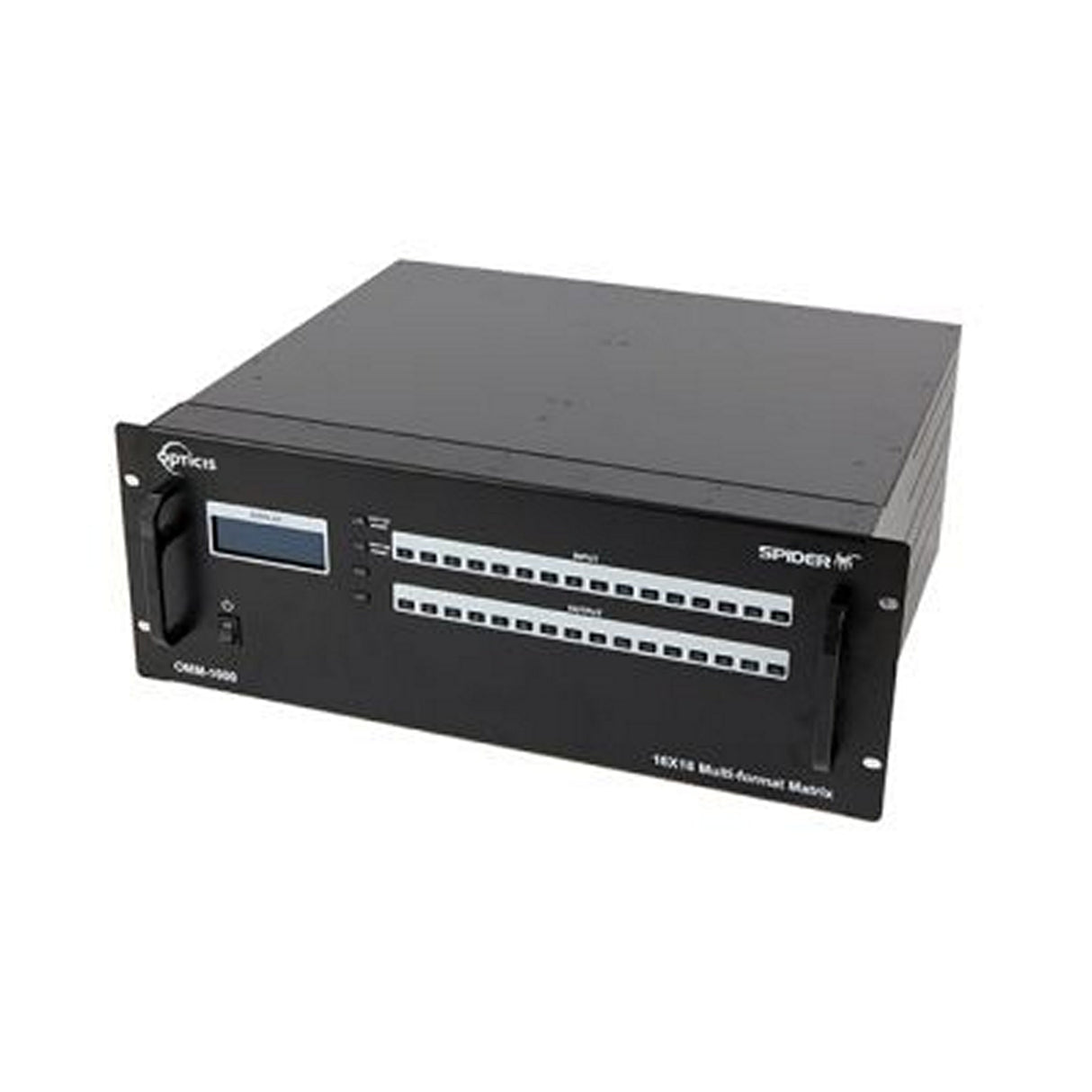 Opticis OMM-1000 16×16 DVI/HDMI/SDI/DisplayPort Optical Modular Matrix Switcher