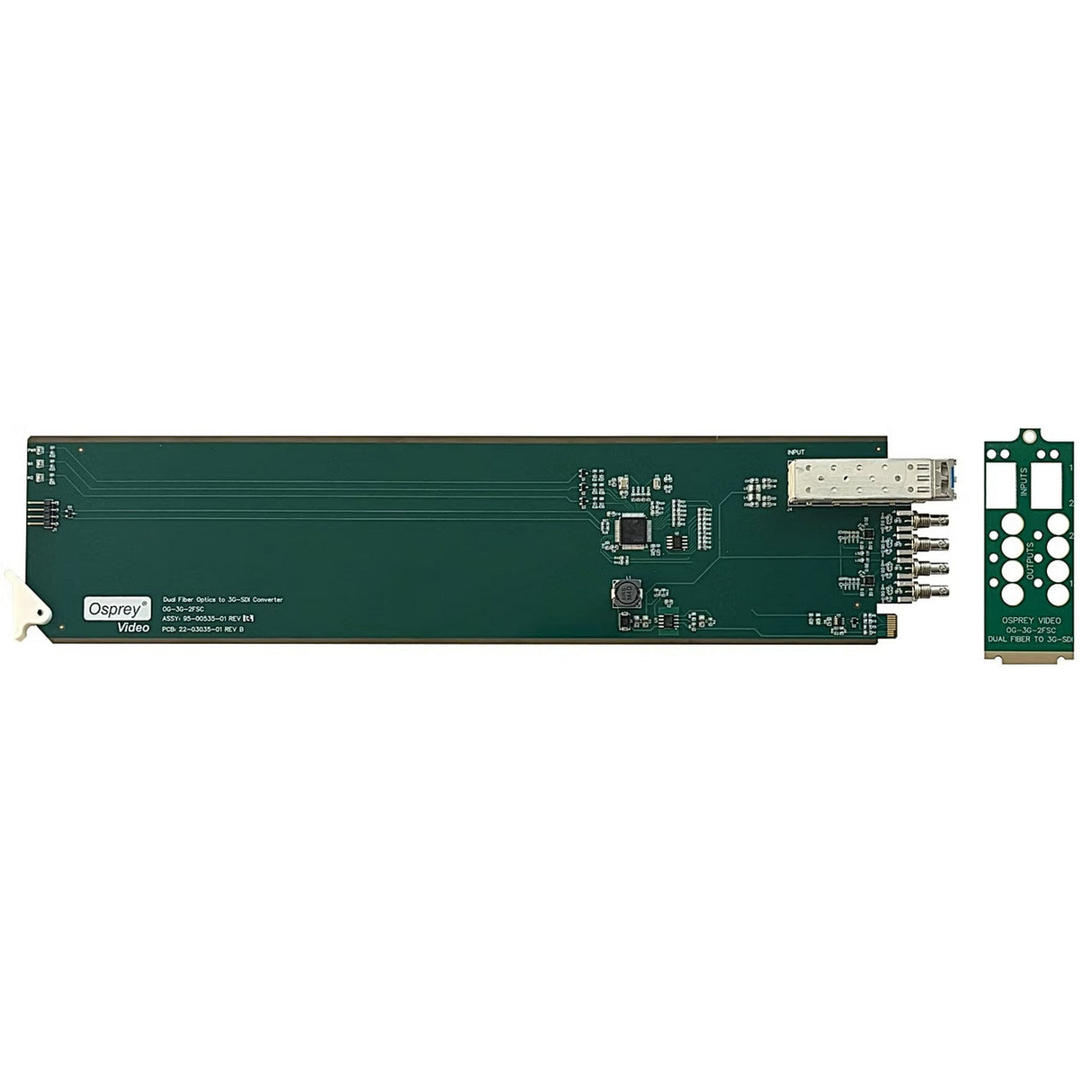 Osprey OG-3G-2FSC Dual Fiber to 3G SDI Converter