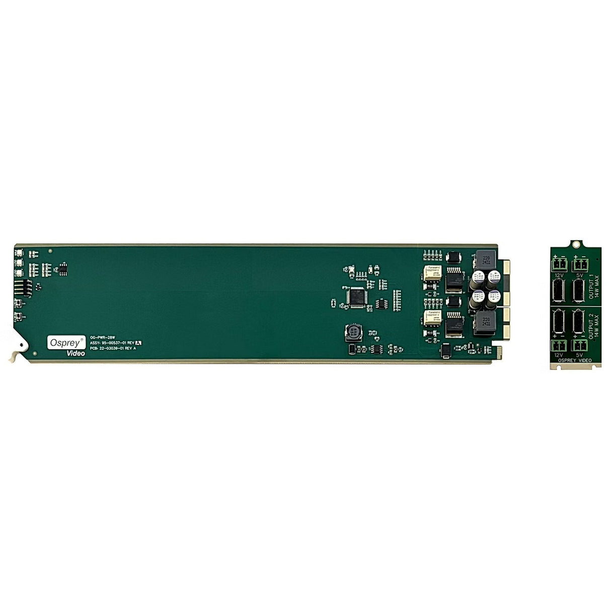 Osprey OG-PWR-28W 5V/12V Power Distribution for openGear systems