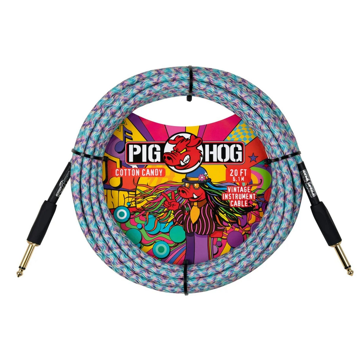 Pig Hog Cotton Candy Instrument Cable