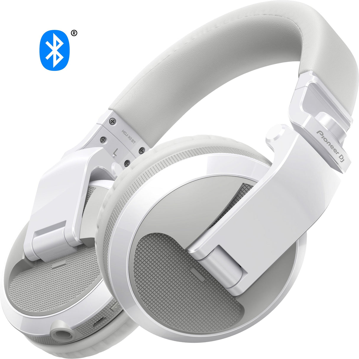 Pioneer DJ HDJ-X5BT Over-Ear Bluetooth Wireless DJ Headphone White (Used) - used